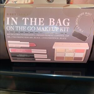 On The Go Makeup Kit - Pink and Black
